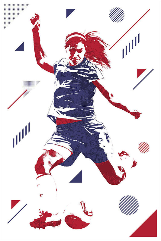 Alex Morgan Woman Football Soccer Player Poster Wall Art Print Home Wall Decor - xonomax