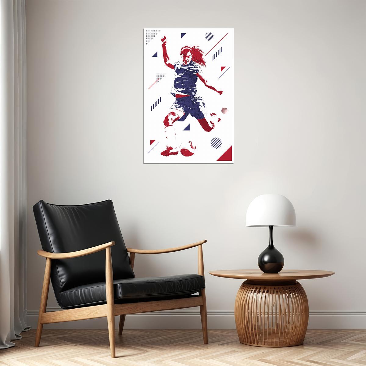 Alex Morgan Woman Football Soccer Player Poster Wall Art Print Home Wall Decor - xonomax