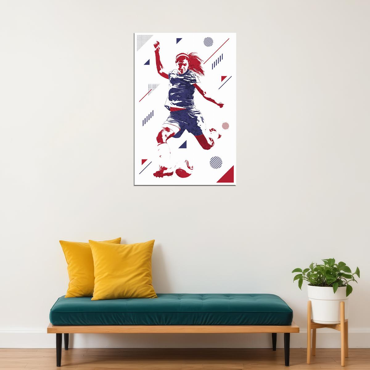 Alex Morgan Woman Football Soccer Player Poster Wall Art Print Home Wall Decor - xonomax