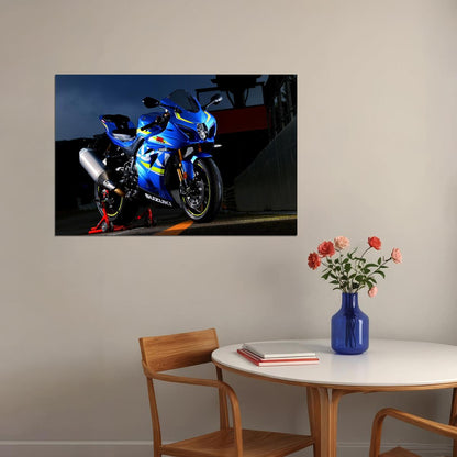 Suzuki Gsx R1000 Expensive Motorcycle Speed Poster Wall Art Print Home Wall Decor