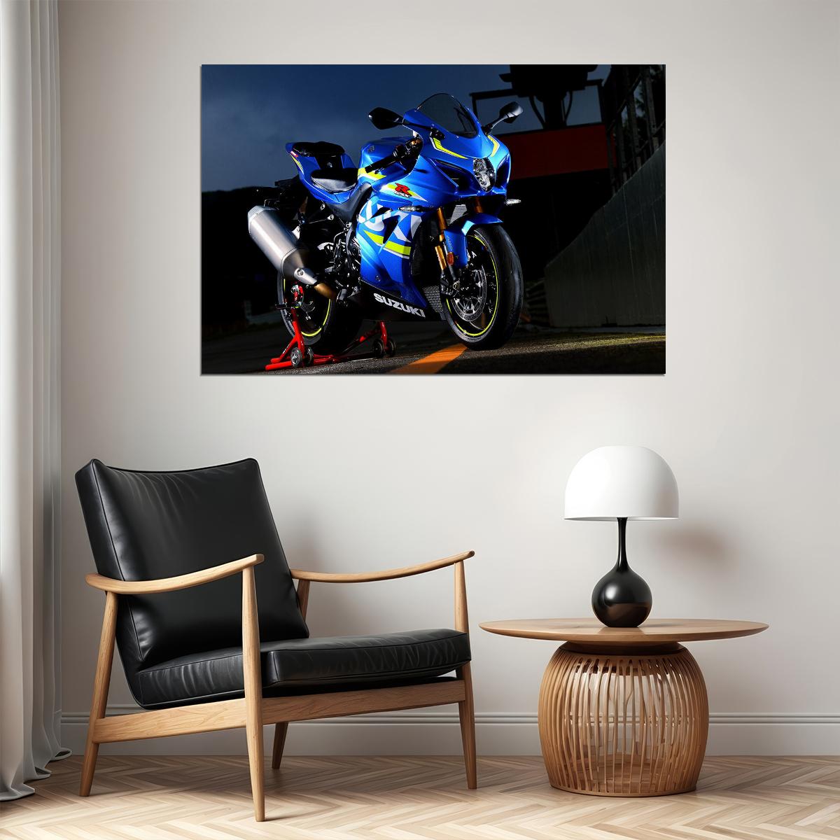 Suzuki Gsx R1000 Expensive Motorcycle Speed Poster Wall Art Print Home Wall Decor