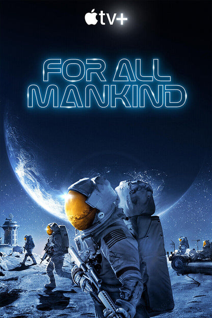 For All Mankind Movie Science Fiction Drama Poster Wall Art Print Home Wall Decor - xonomax