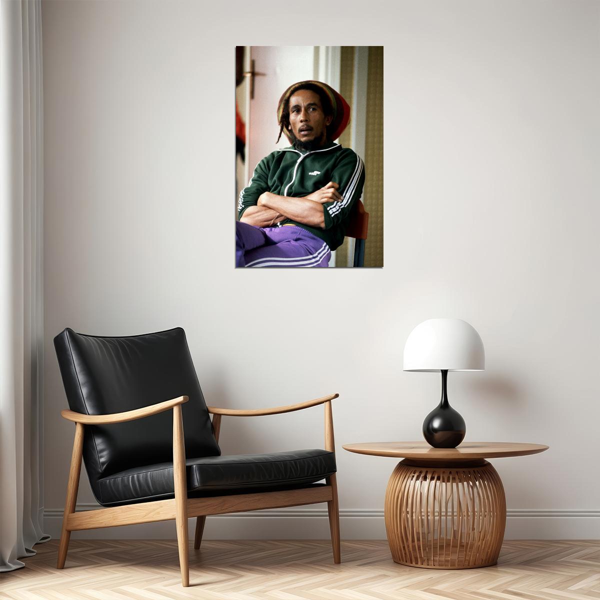 Bob Marley Natural Mystic Reggae Poster Wall Art Print Home Wall Decor