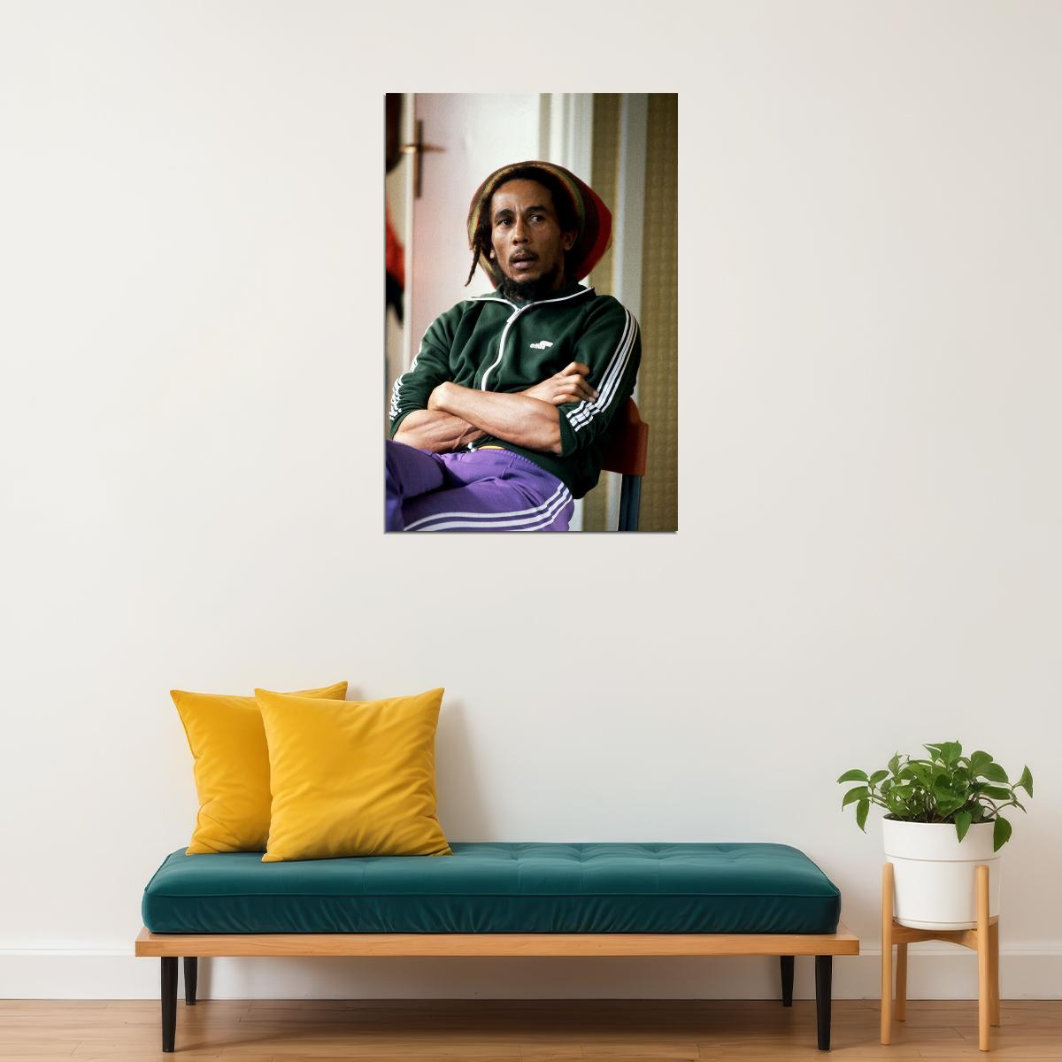 Bob Marley Natural Mystic Reggae Poster Wall Art Print Home Wall Decor