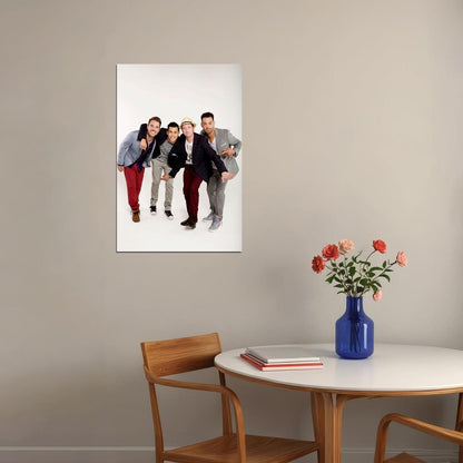 Otown Group Pose Music Band Poster Wall Art Print Home Wall Decor