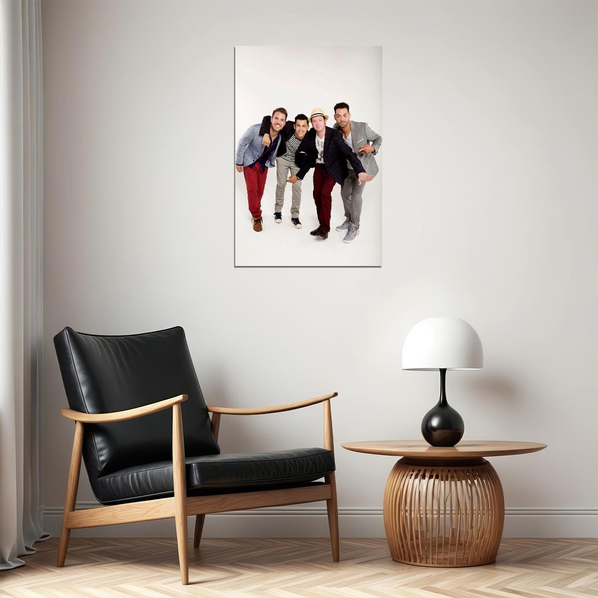 Otown Group Pose Music Band Poster Wall Art Print Home Wall Decor