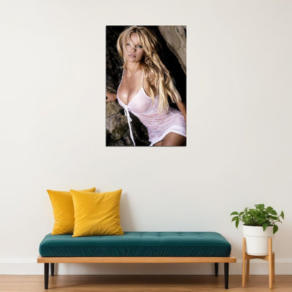 Pam Anderson Sexy Model Activist Artist Writer Poster Wall Art Print Home Wall Decor