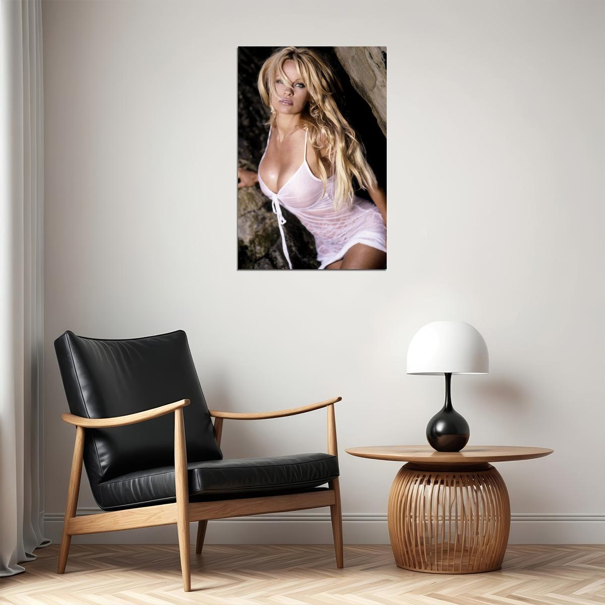 Pam Anderson Sexy Model Activist Artist Writer Poster Wall Art Print Home Wall Decor