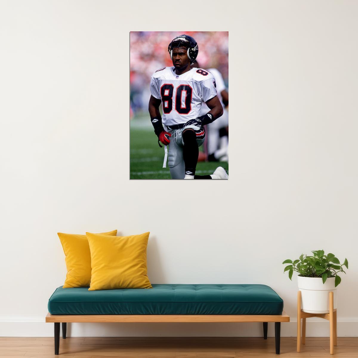 Andre Rison Atlanta Football Poster Wall Art Print Home Wall Decor