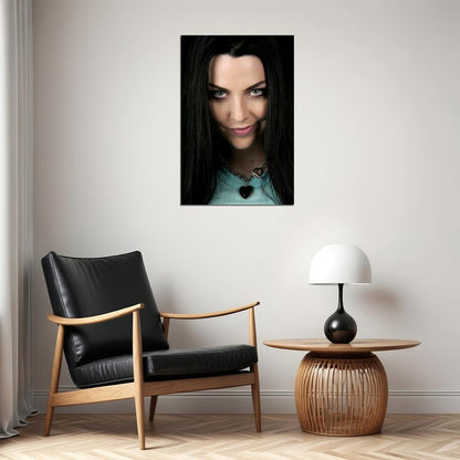 Amy Leee Evanescence Music Group Founder Poster Wall Art Print Home Wall Decor