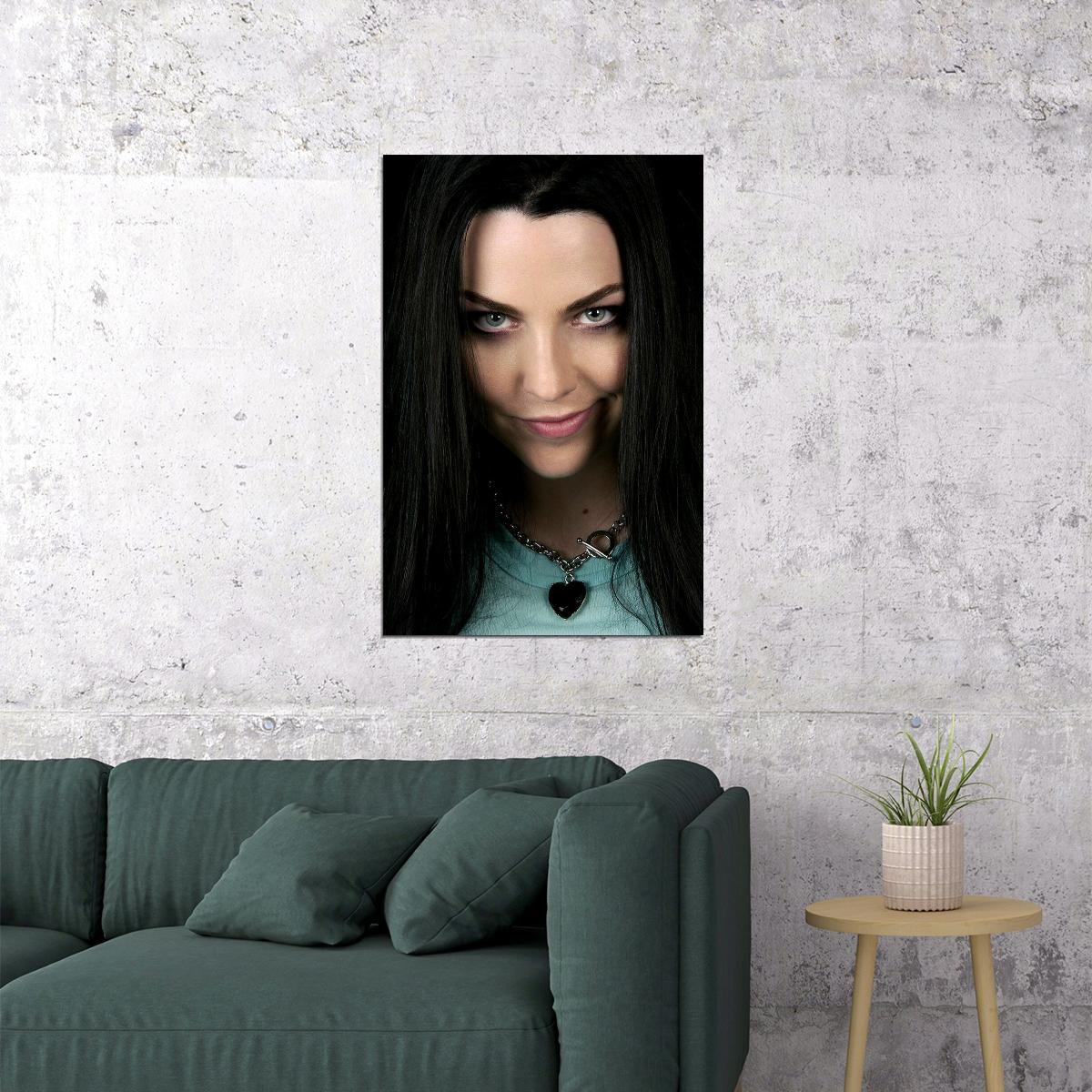 Amy Leee Evanescence Music Group Founder Poster Wall Art Print Home Wall Decor