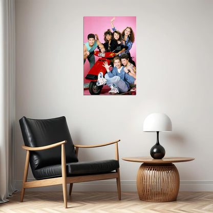 Saved By The Bell Tv Series Comedy Romance Poster Wall Art Print Home Wall Decor