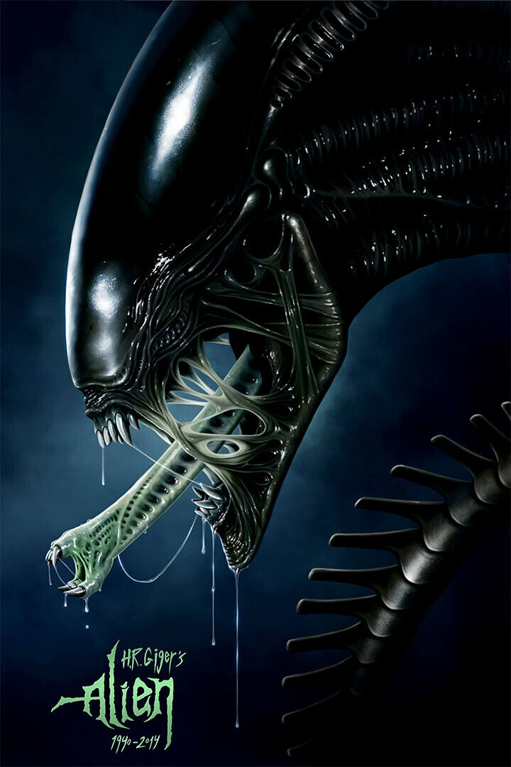 Alien Movie Science Fiction Adventure Horror Poster Wall Art Print Home Wall Decor - xonomax