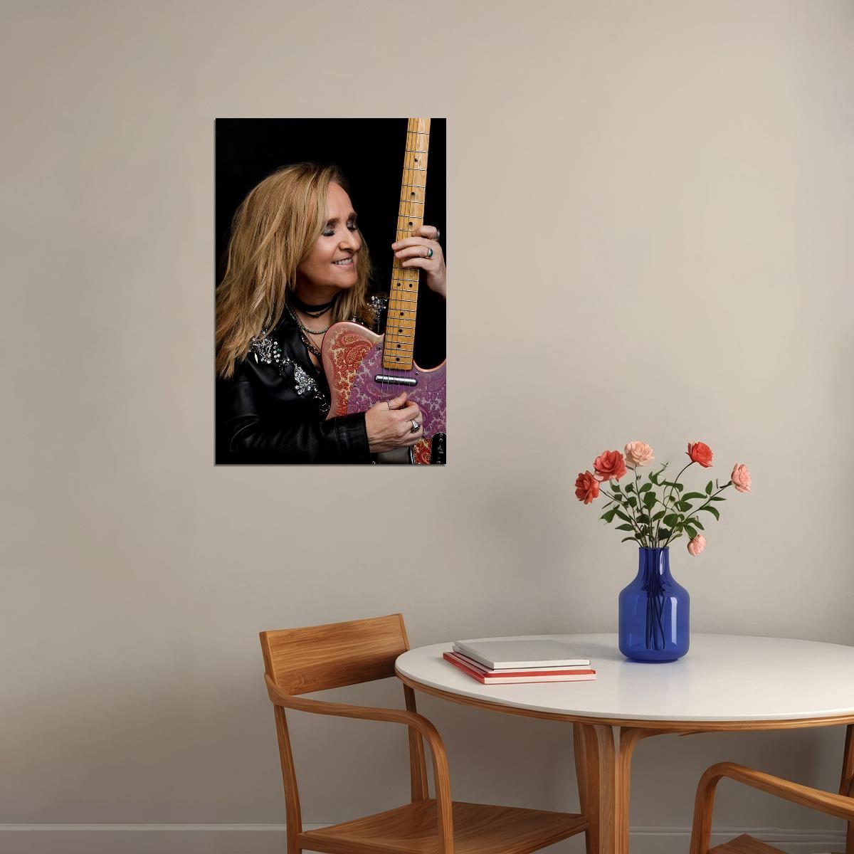 Melissa Etheridge Black Leather Poster Wall Art Print Home Wall Decor