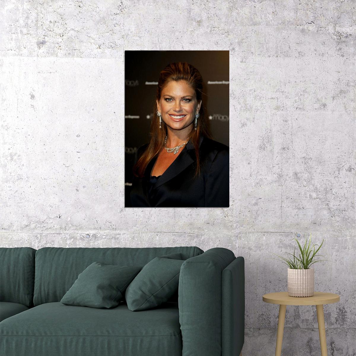 Kathy Ireland Female Model Fashion Poster Wall Art Print Home Wall Decor