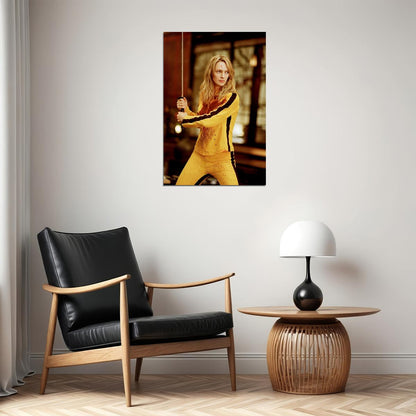 Uma Thurman Kill Bill Movie Actress Poster Wall Art Print Home Wall Decor