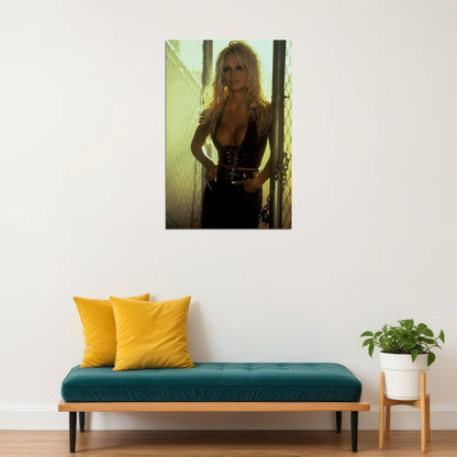 Barb Wire Pam Anderson Movie Action Poster Wall Art Print Home Wall Decor