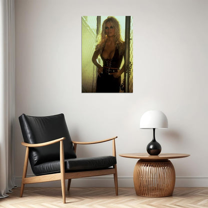 Barb Wire Pam Anderson Movie Action Poster Wall Art Print Home Wall Decor