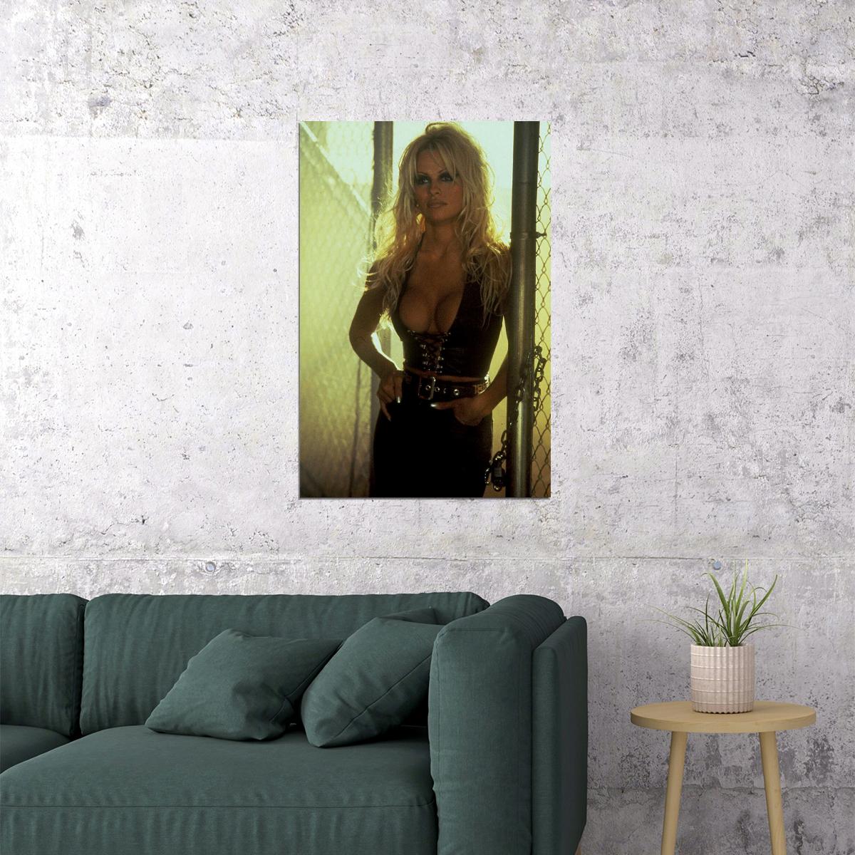 Barb Wire Pam Anderson Movie Action Poster Wall Art Print Home Wall Decor