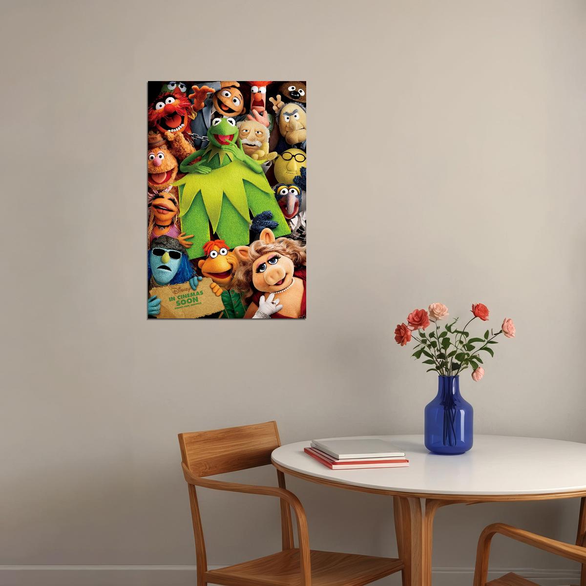 The Muppets Movie Fun Comedy Poster Wall Art Print Home Wall Decor