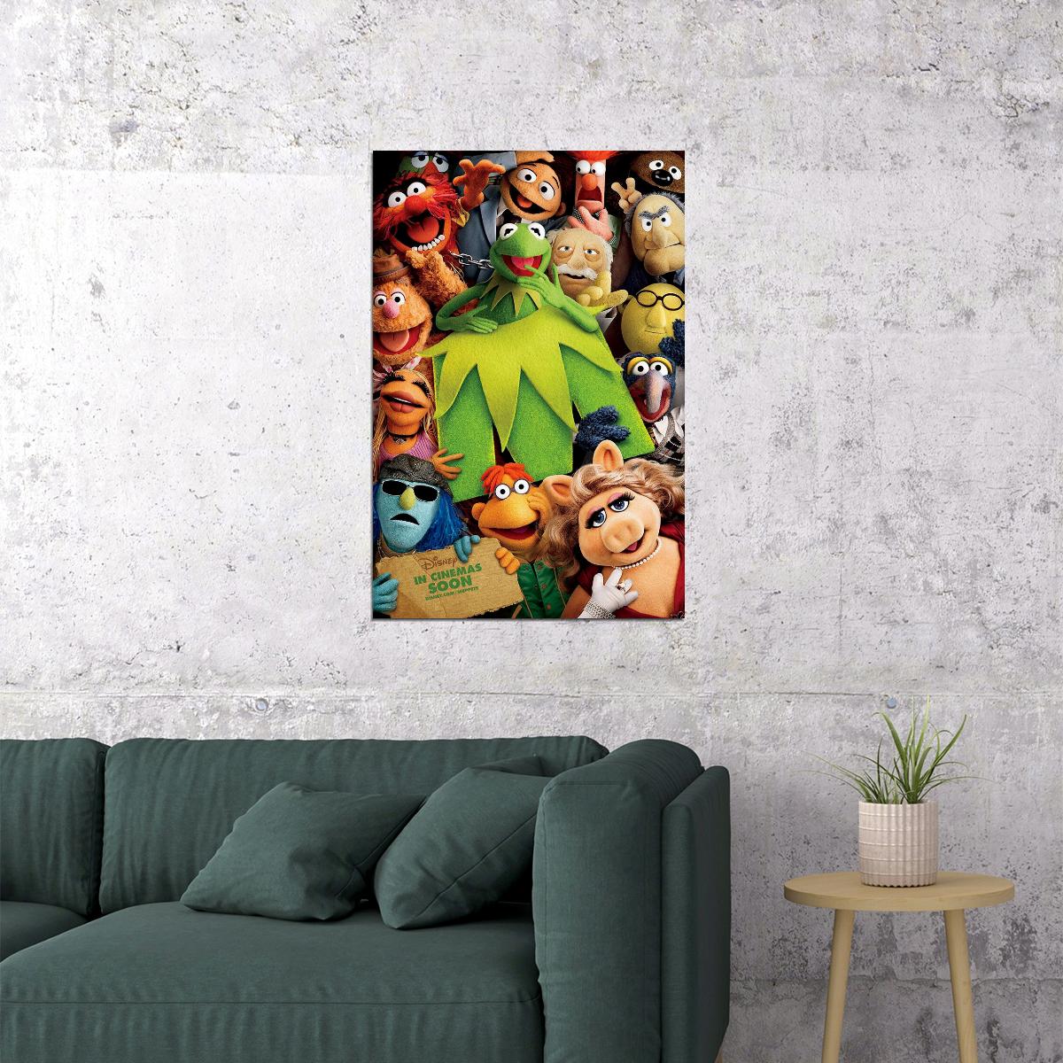 The Muppets Movie Fun Comedy Poster Wall Art Print Home Wall Decor