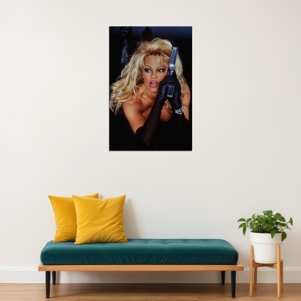 Barb Wire Pam Anderson Movie Action Poster Wall Art Print Home Wall Decor