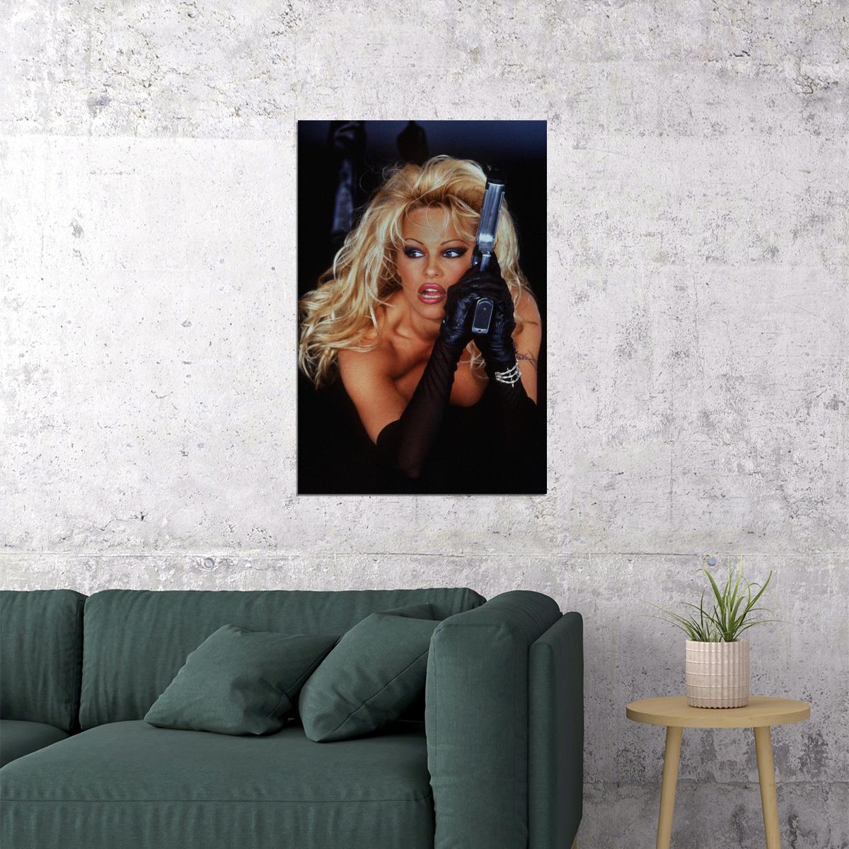 Barb Wire Pam Anderson Movie Action Poster Wall Art Print Home Wall Decor