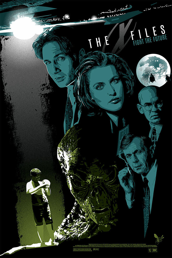 X Files Fight The Future Tv Series Adventure Poster Wall Art Print Home Wall Decor