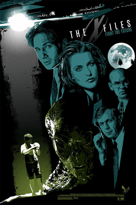 X Files Fight The Future Tv Series Adventure Poster Wall Art Print Home Wall Decor