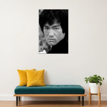 Bruce Lee Fight Master Legend Poster Wall Art Print Home Wall Decor