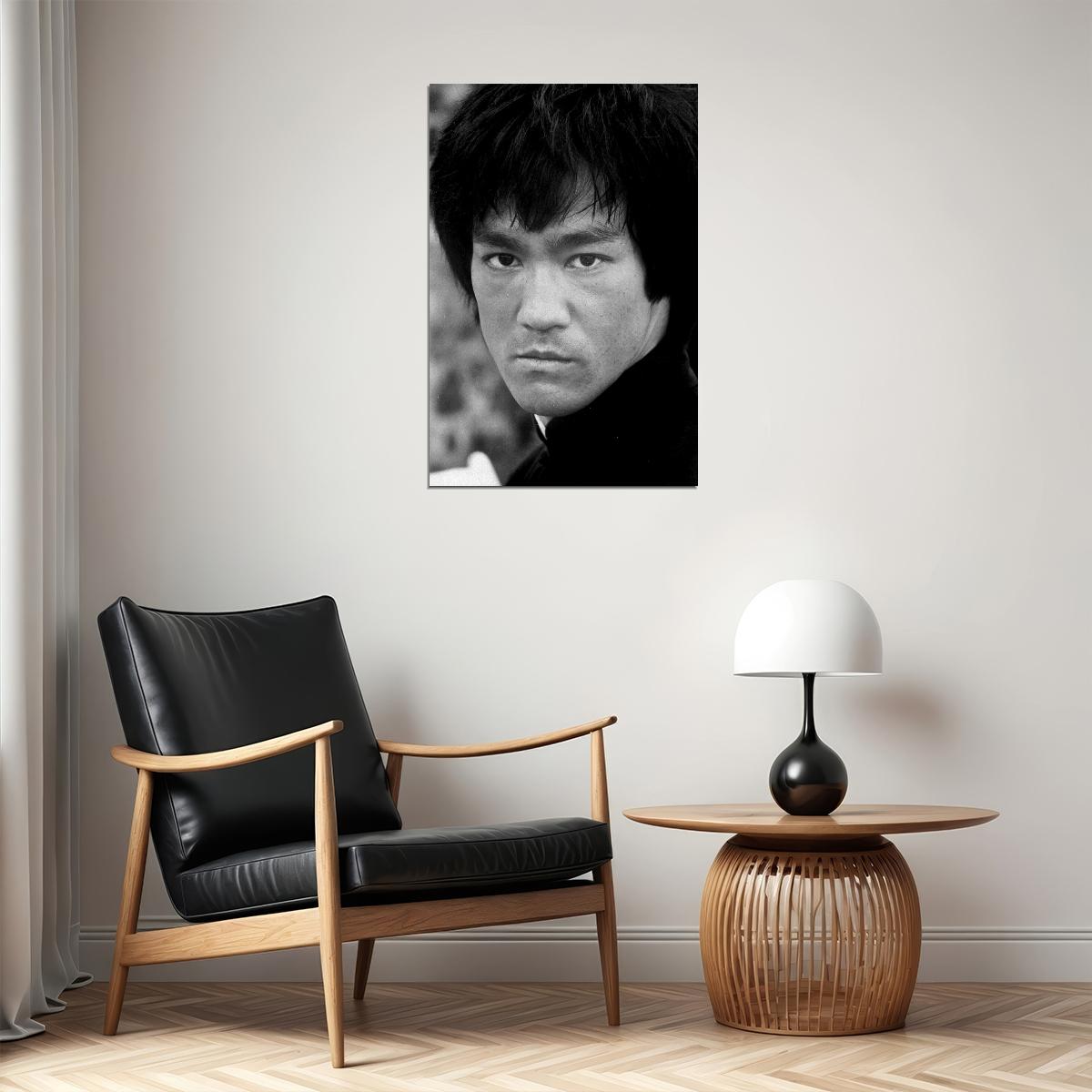 Bruce Lee Fight Master Legend Poster Wall Art Print Home Wall Decor