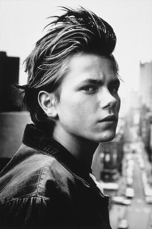 River Phoenix Young Handsome Actor Movie Star Poster Wall Art Print Home Wall Decor