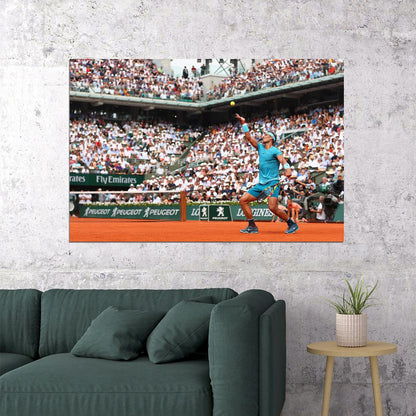 Rafael Nadal Male Top Tennis Player Sports Poster Wall Art Print Home Wall Decor