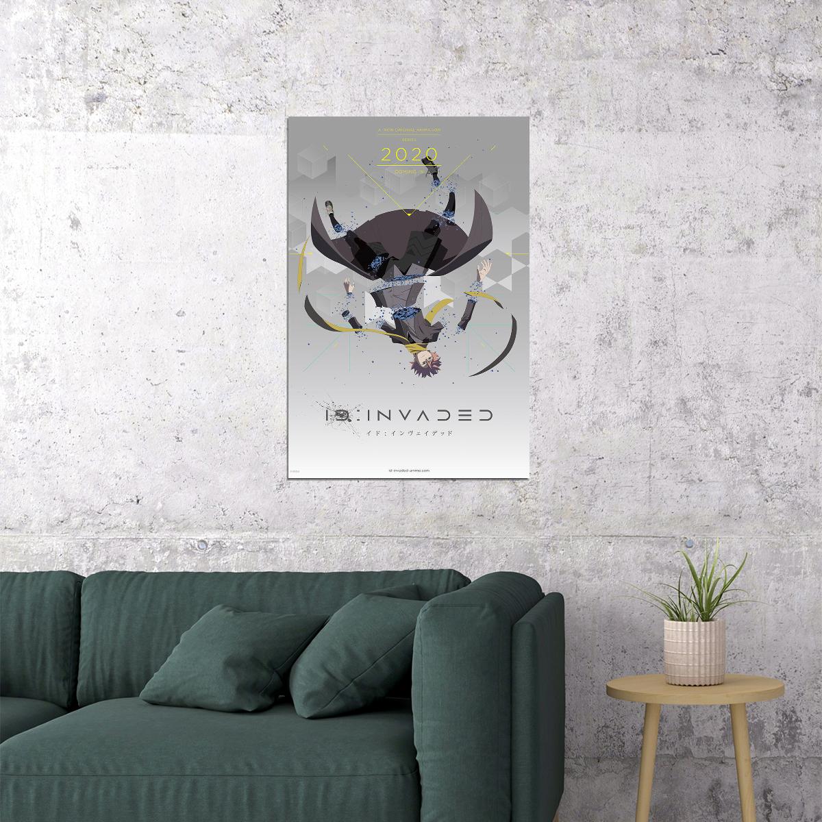 Id Invaded Detective Hot Japan Anime Poster Wall Art Print Home Wall Decor - xonomax