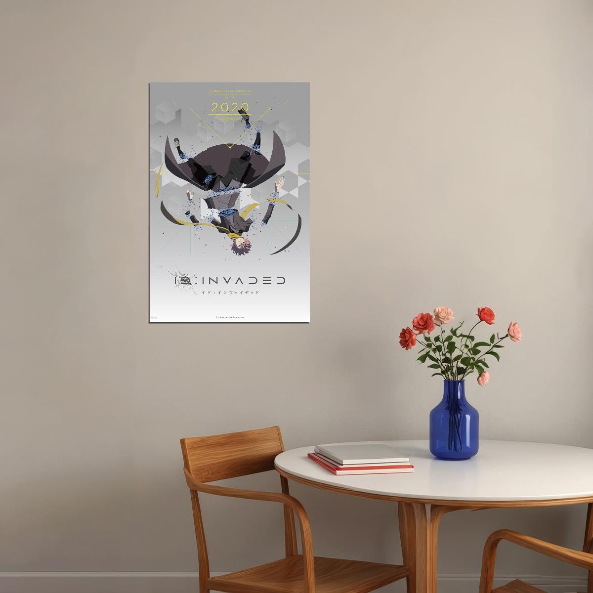 Id Invaded Detective Hot Japan Anime Poster Wall Art Print Home Wall Decor - xonomax