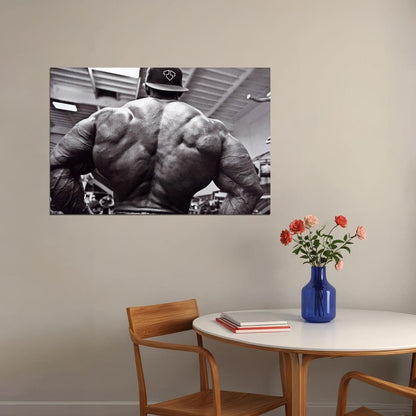 Gym Body Building Keep Fit Muscle Exercise Poster Wall Art Print Home Wall Decor