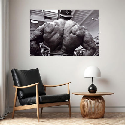 Gym Body Building Keep Fit Muscle Exercise Poster Wall Art Print Home Wall Decor