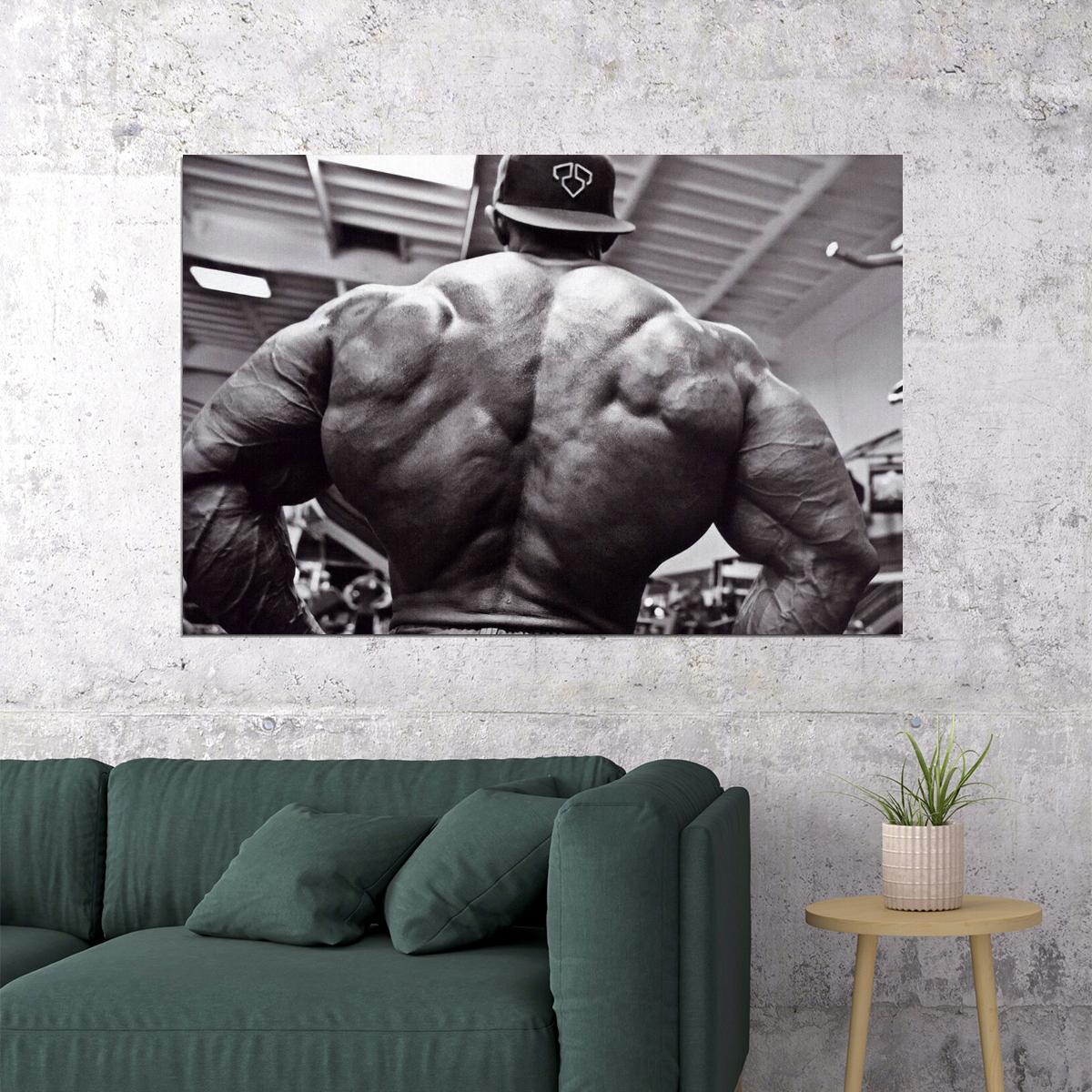 Gym Body Building Keep Fit Muscle Exercise Poster Wall Art Print Home Wall Decor