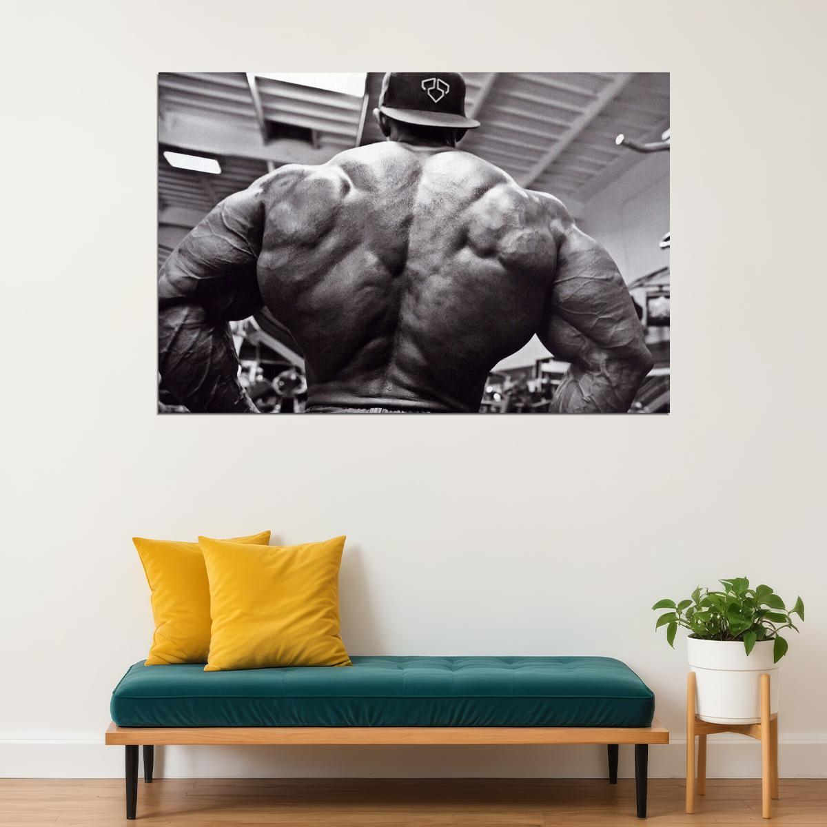 Gym Body Building Keep Fit Muscle Exercise Poster Wall Art Print Home Wall Decor