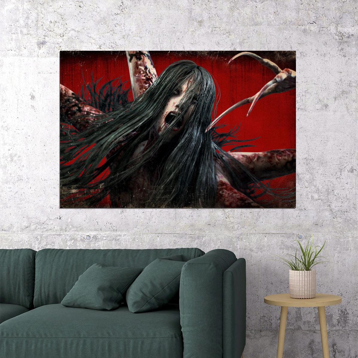 The Evil Within Ghost Survival Shooting Game Poster Wall Art Print Home Wall Decor