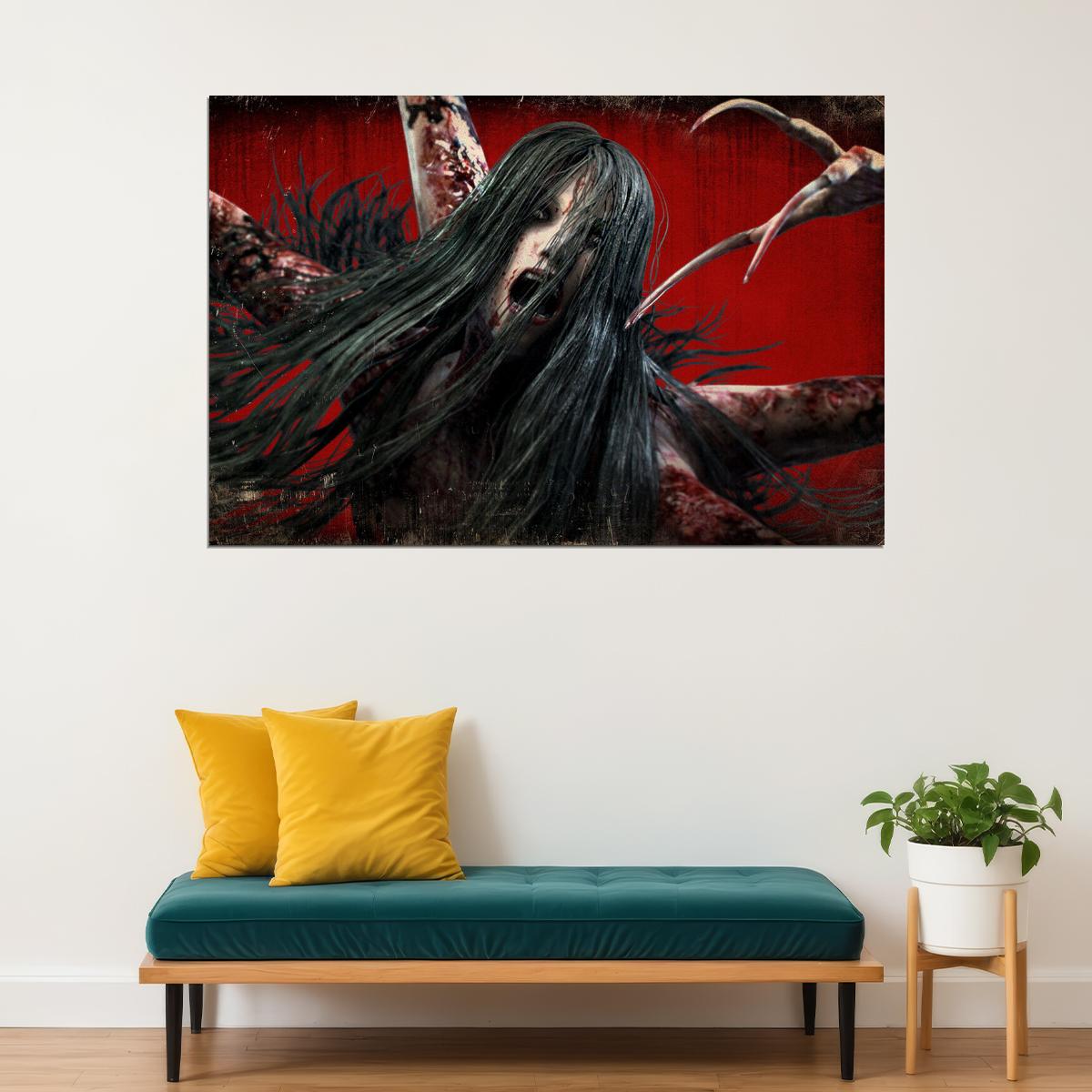 The Evil Within Ghost Survival Shooting Game Poster Wall Art Print Home Wall Decor