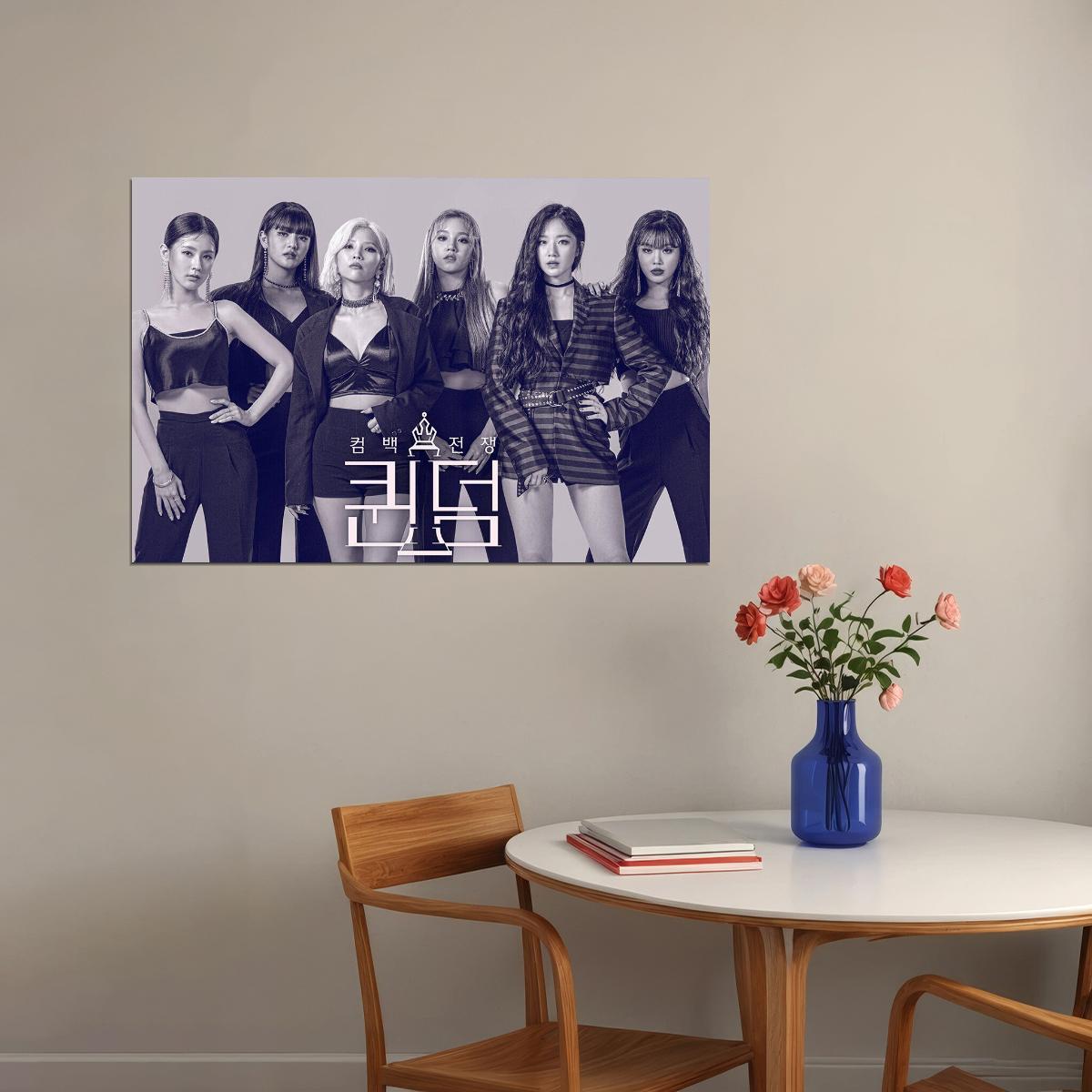 G Idle Gidle Soyeon Yuqi Miyeon Soojin Artist Poster Wall Art Print Home Wall Decor