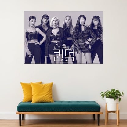 G Idle Gidle Soyeon Yuqi Miyeon Soojin Artist Poster Wall Art Print Home Wall Decor