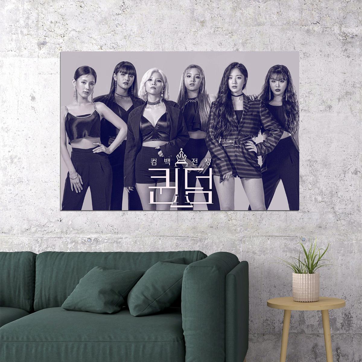 G Idle Gidle Soyeon Yuqi Miyeon Soojin Artist Poster Wall Art Print Home Wall Decor