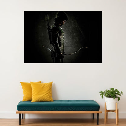 Arrow Oliver Queen Tv Show Action Crime Poster Wall Art Print Home Wall Decor - xonomax