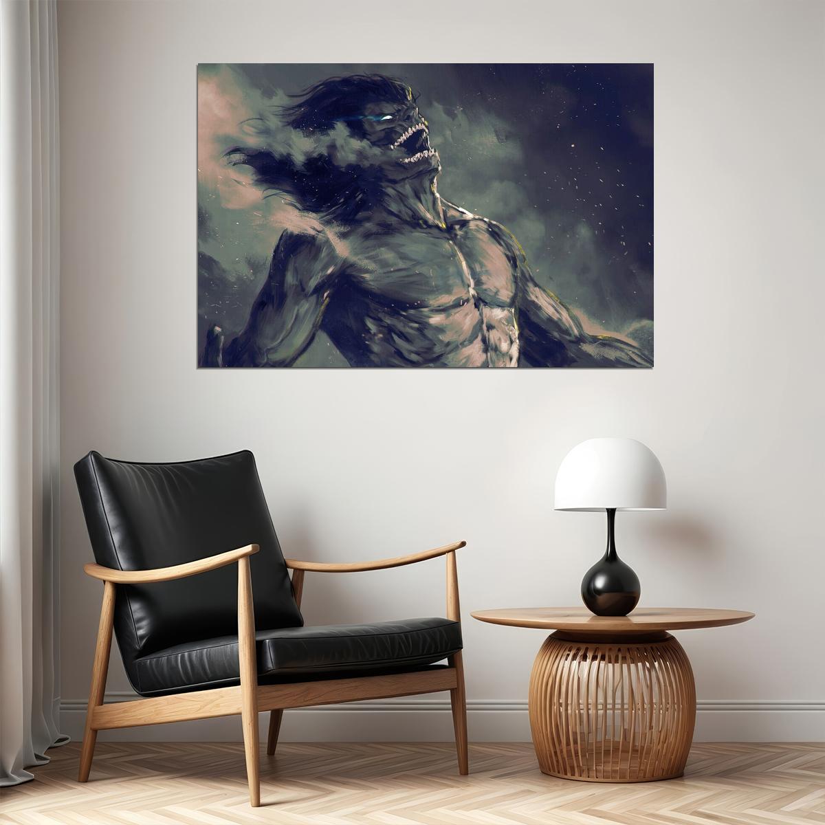 Attack On Titan Season 4 Big Man Japan Anime Poster Wall Art Print Home Wall Decor - xonomax