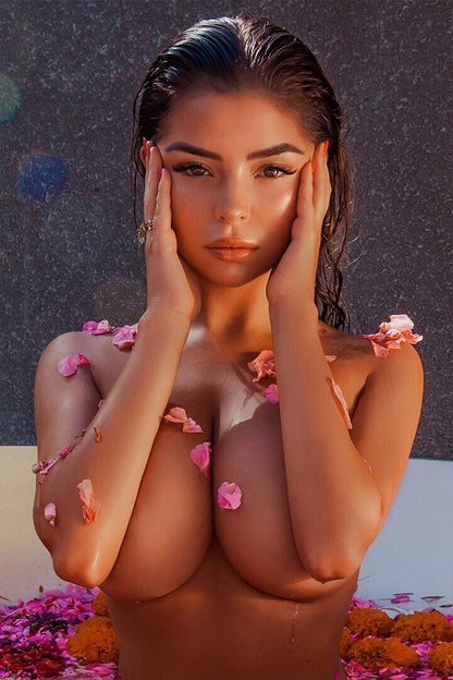 Demi Rose Hot Sexy Beauty Girl Model Artist Poster Wall Art Print Home Wall Decor - xonomax