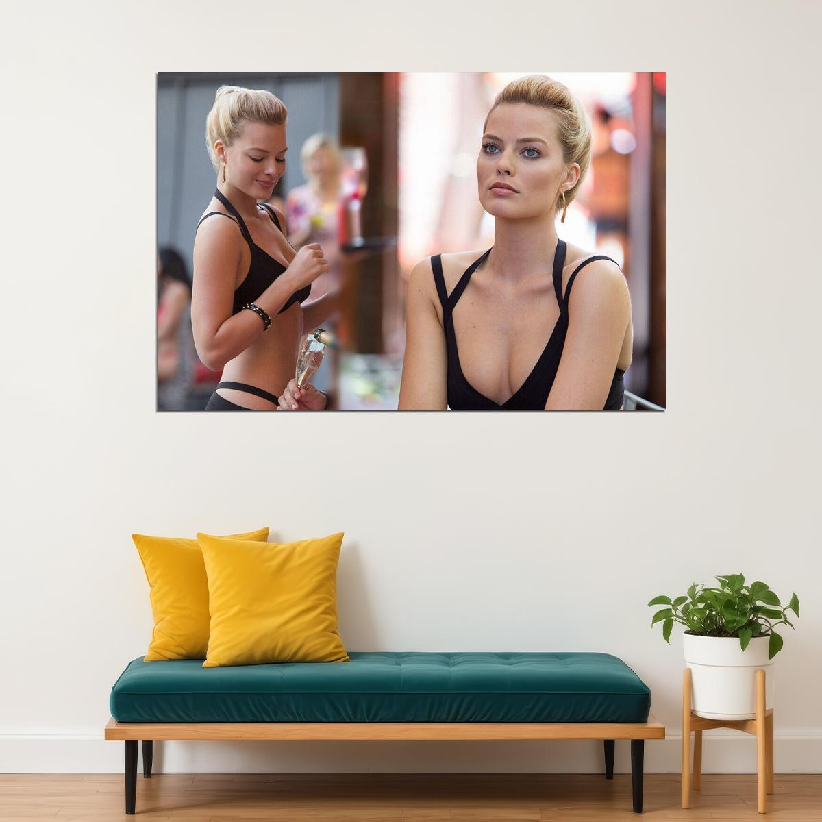 Margot Robbie Hot Sexy Girl Beauty Artist Poster Wall Art Print Home Wall Decor