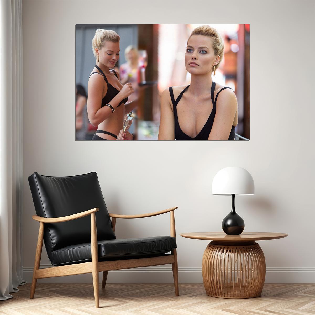 Margot Robbie Hot Sexy Girl Beauty Artist Poster Wall Art Print Home Wall Decor