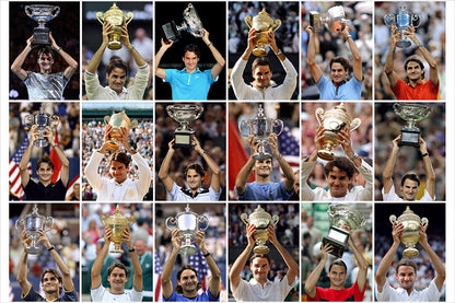 Roger Federer Top Tennis Player Sports Poster Wall Art Print Home Wall Decor